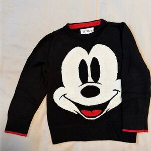 GAP Black and Red Disney Sweater